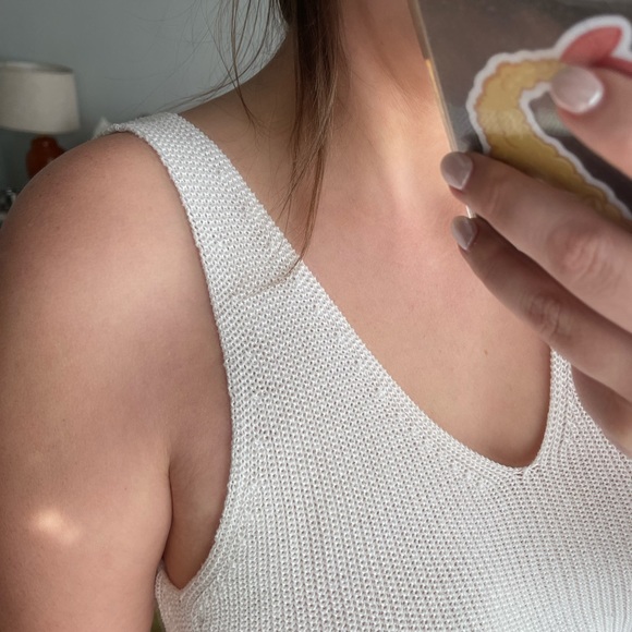 Gentlefawn Lisette Tank White M - Picture 3 of 10